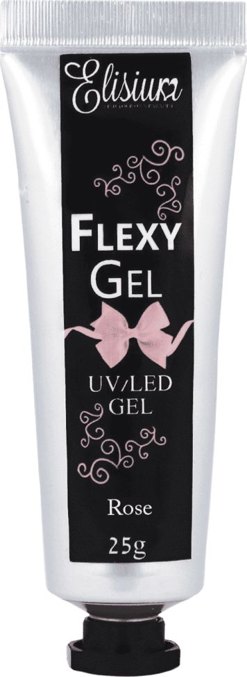 Elisium Flexy Gel żel do przedłużania paznokci Rose 25g