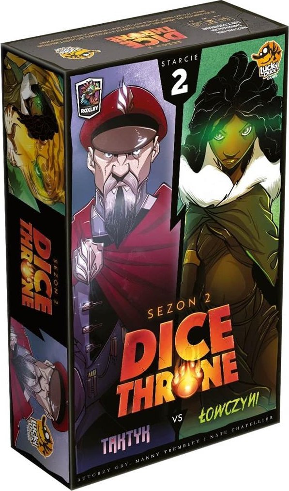 Lucky Duck Games Gra planszowa Dice Throne: Starcie 2 - Taktyk vs Łowczyni