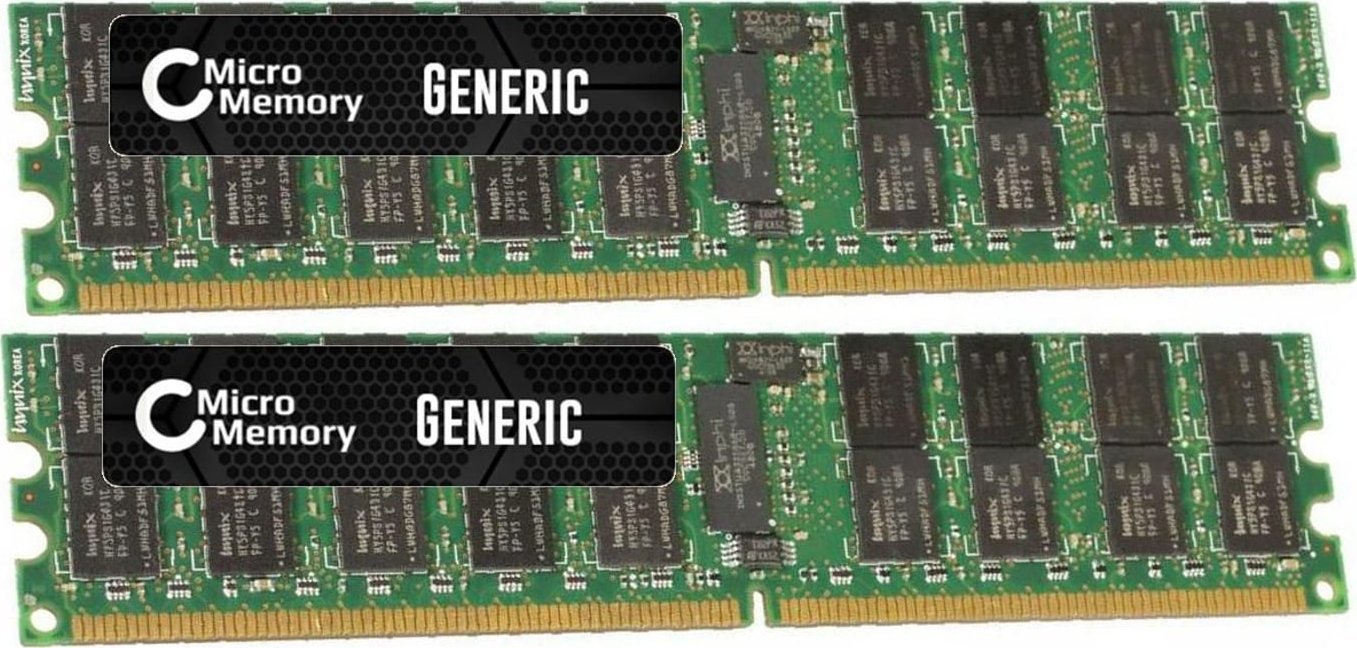 Pamięć serwerowa MicroMemory 8GB KIT DDR2 667MHZ ECC/REG - MMD8752/8GB