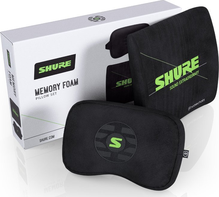 Noblechairs Zestaw poduszek z pianki zapamiętującej kształt - Shure Edition (GAGC-343)