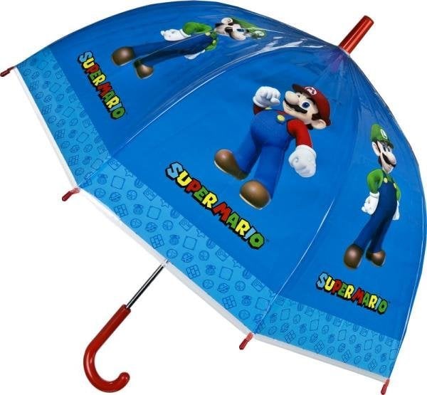 Parasolka 46cm Super Mario SUMB7202 Kids Euroswan