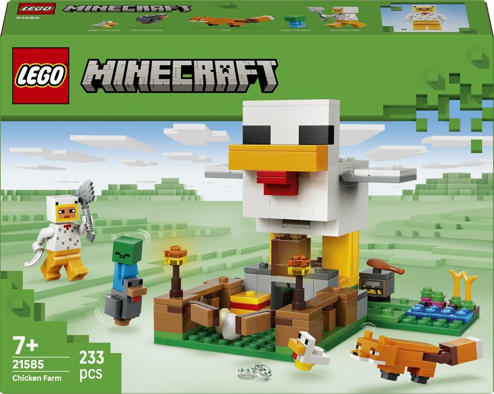 LEGO Minecraft Farma kurczaków (21585)