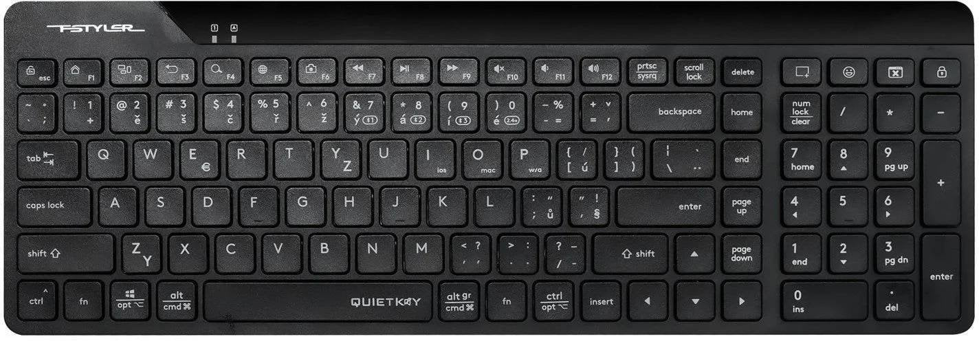 Klawiatura A4Tech FStyler FBK23 AS (FBK23AS-BK)