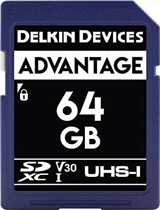 Karta Delkin SD Advantage 660X UHS-I U3 (V30) R100/W80 64GB