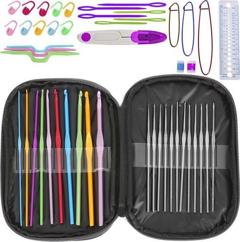 Ruhhy Zestaw szydełek 50 szt.