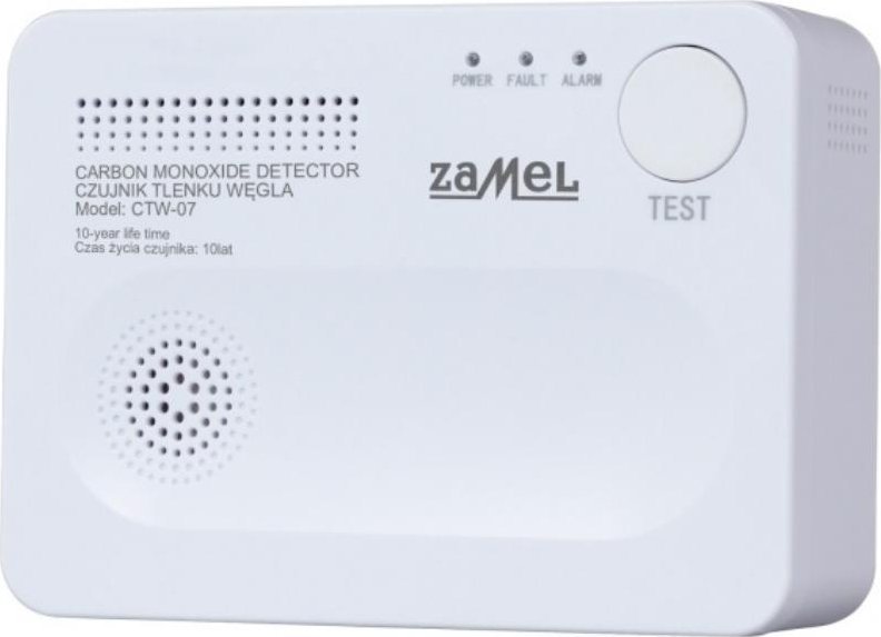 Zamel Czujnik czadu z wbudowaną baterią CTW-07