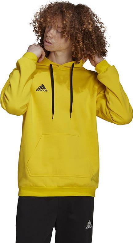Adidas Bluza adidas ENTRADA 22 Hoody HI2140 HI2140 żółty XXL