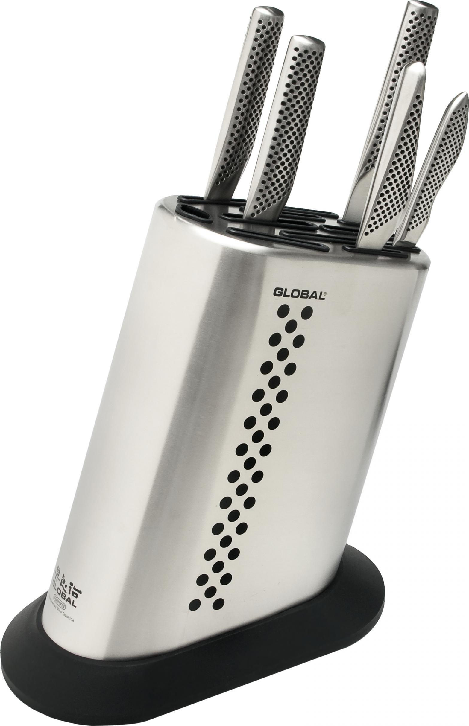 Global Global 825BD Komplet 5 noży w bloku