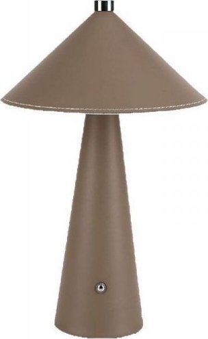 Lampka biurkowa V-TAC Lampka Biurkowa Nocna V-TAC 3W LED 33cm CCT Ładowanie USB-C Ściemnianie Brązowa Skóra VT-10117 3000K-6000K 240lm