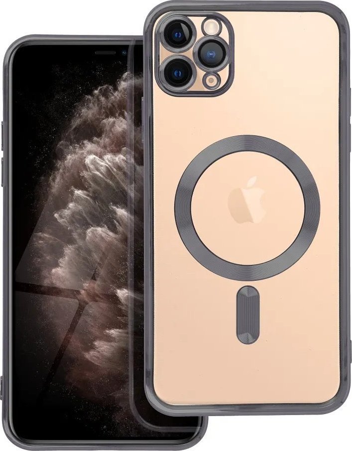 Braders Etui Futerał Electro Mag Cover do iPhone 11 Pro Max czarny