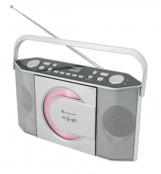 BOOMBOX SOUNDMASTER RCD1755SI FM-PLL, CD/CD-R/RW/MP3, PIONOWY ODTWARZACZ CD