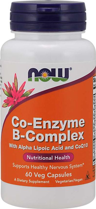 NOW Foods NOW Foods - Co-Enzyme B-Complex, 60 vkaps