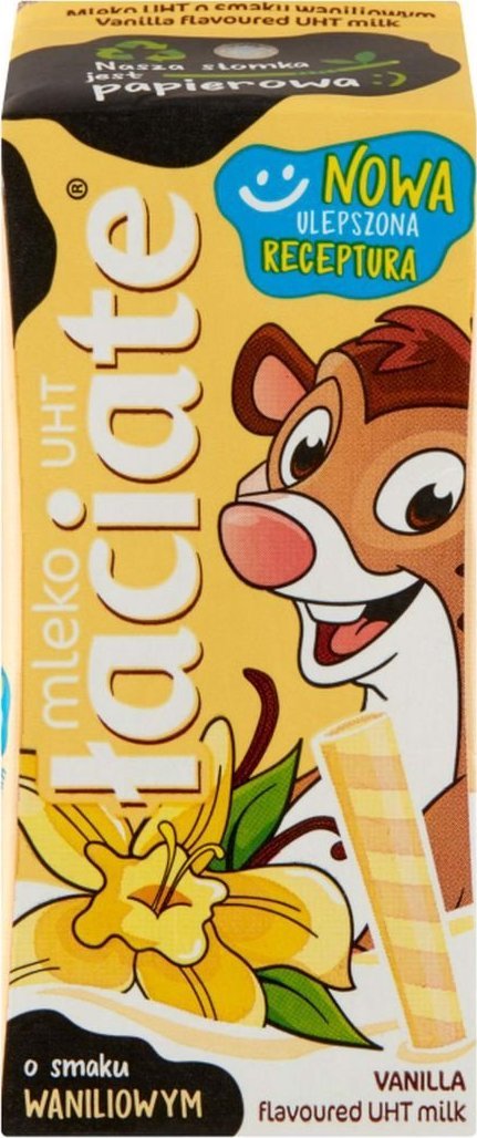 Łaciate Łaciate Mleko UHT o smaku waniliowym 200 ml