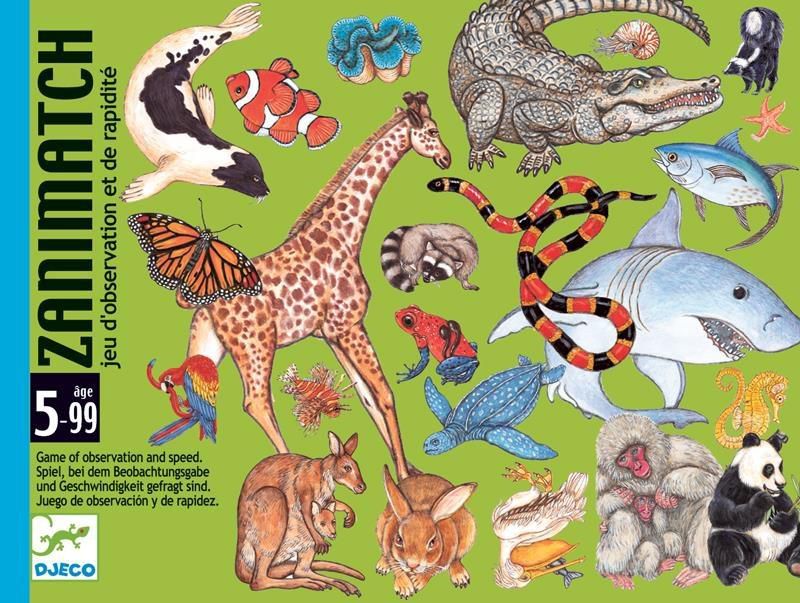 Djeco Gra karciana - Zanimatch (144236)