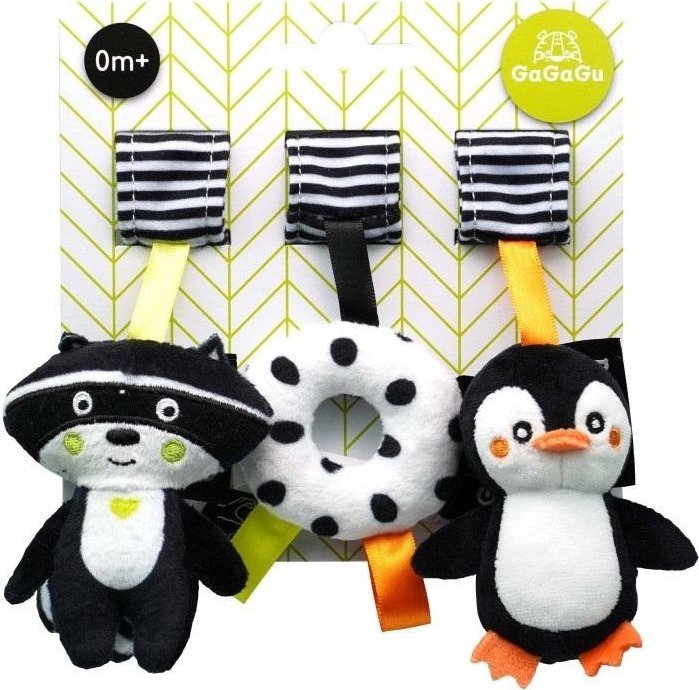 GaGaGu. Zawieszka Szop Pingwin Oponka