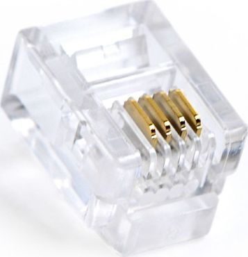 Gembird !Wtyk sieciowy 6P4C 15u-MP-6P4C/100