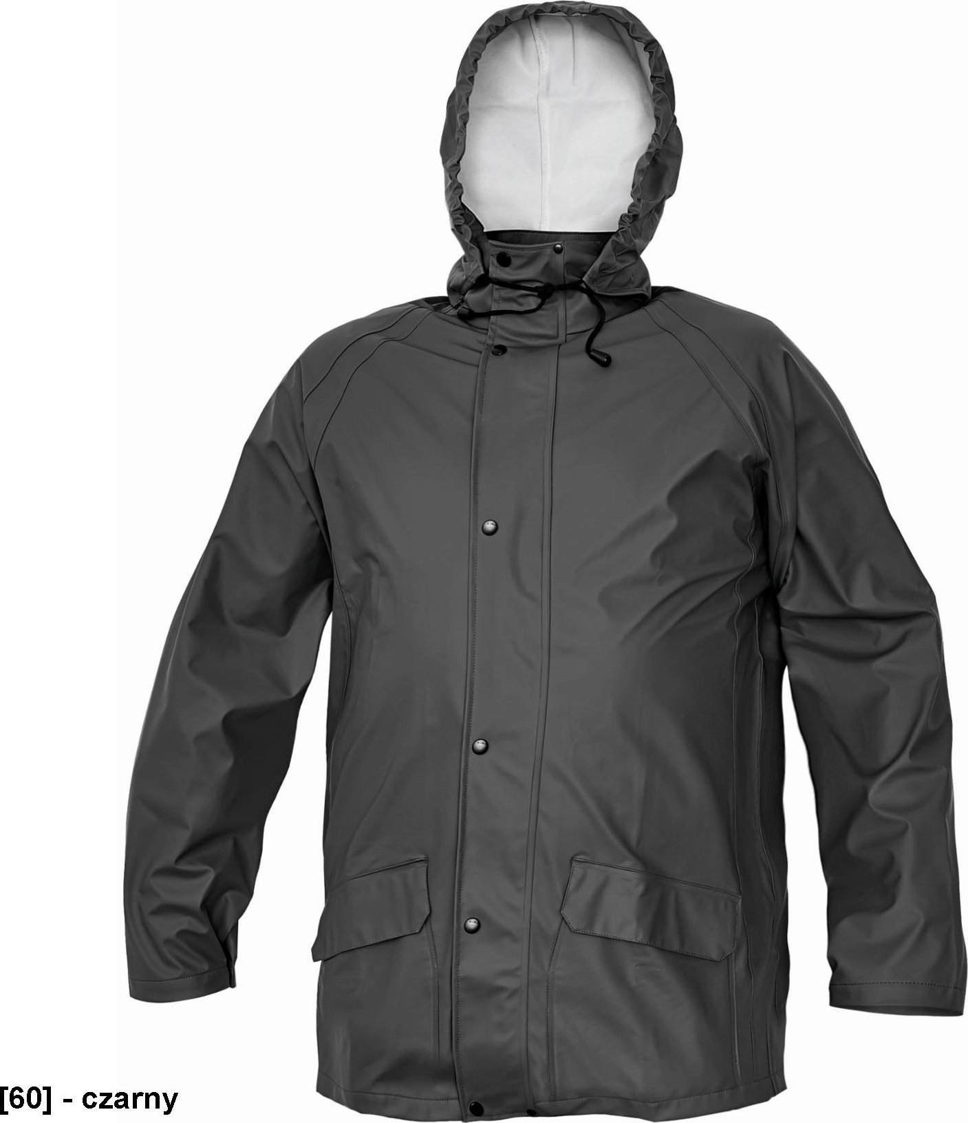 Kurtka męska CERVA SIRET SET - kombinezon - czarny 3XL