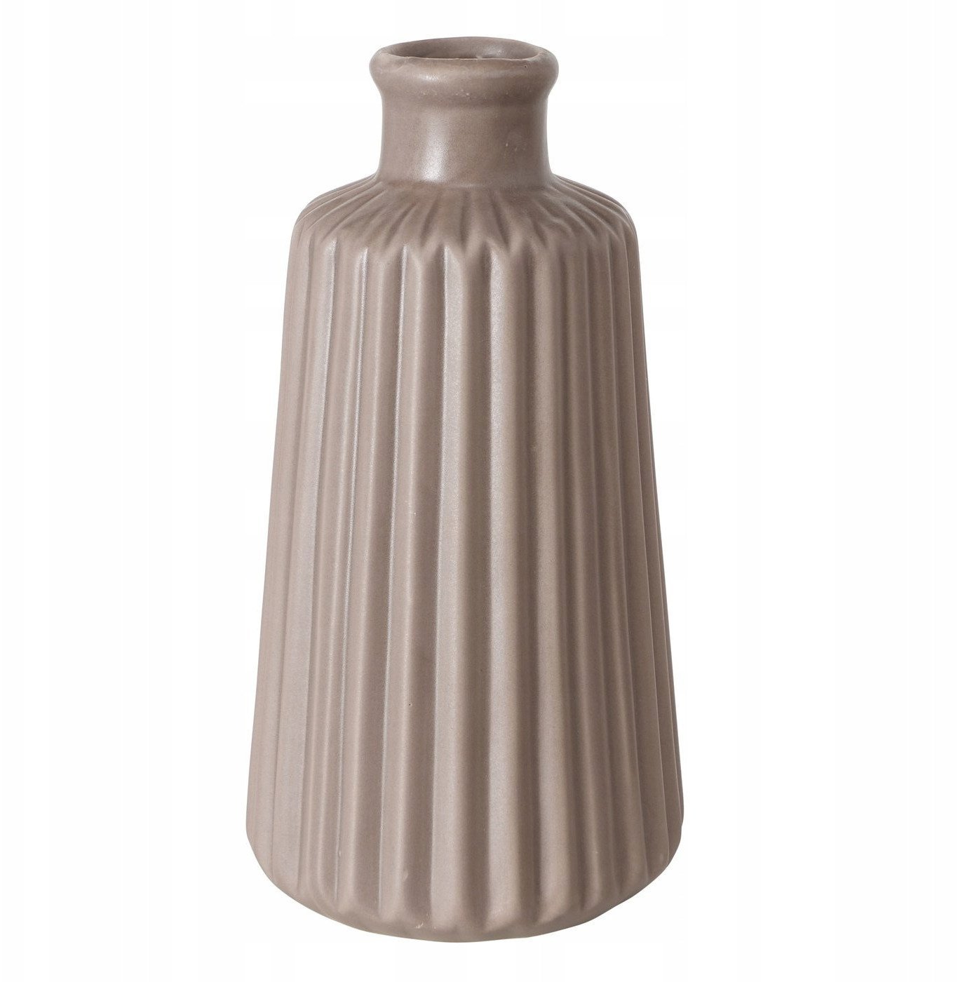 Ceramiczny wazon z tłoczonym wzorem ESKO, 18 cm