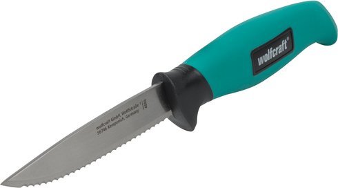 Wolfcraft Nóż z ostrzem ząbkowanym Wolfcraft