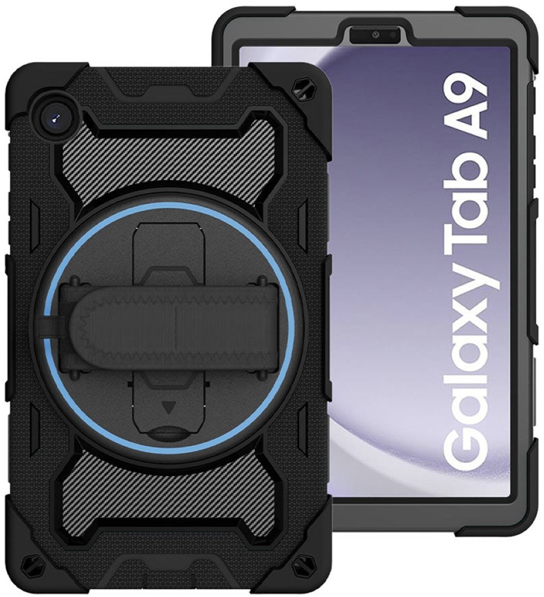 Etui pancerne Supero X-Armor III do Samsung Galaxy Tab A9 8.7 X110/X115, czarne