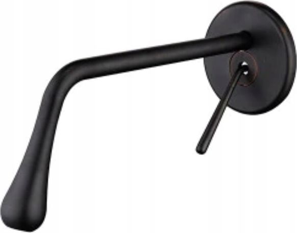 Bateria umywalkowa PDS v3 ścienna czarny