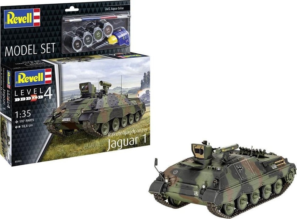 Model Set Raketenjagdpanzer Jaguar 1