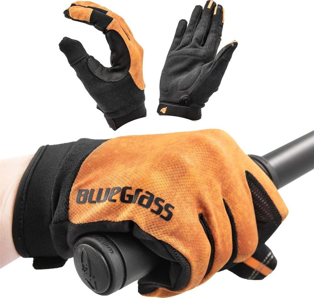 Bluegrass Rękawiczki z długimi palcami Bluegrass React, pomarańczowe, M