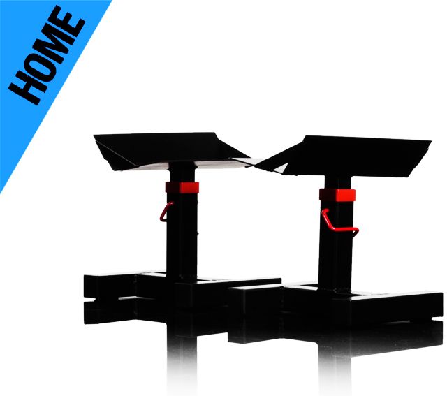 KELTON Stojaki na hantle do rozpiętek HS8 HOME czarne