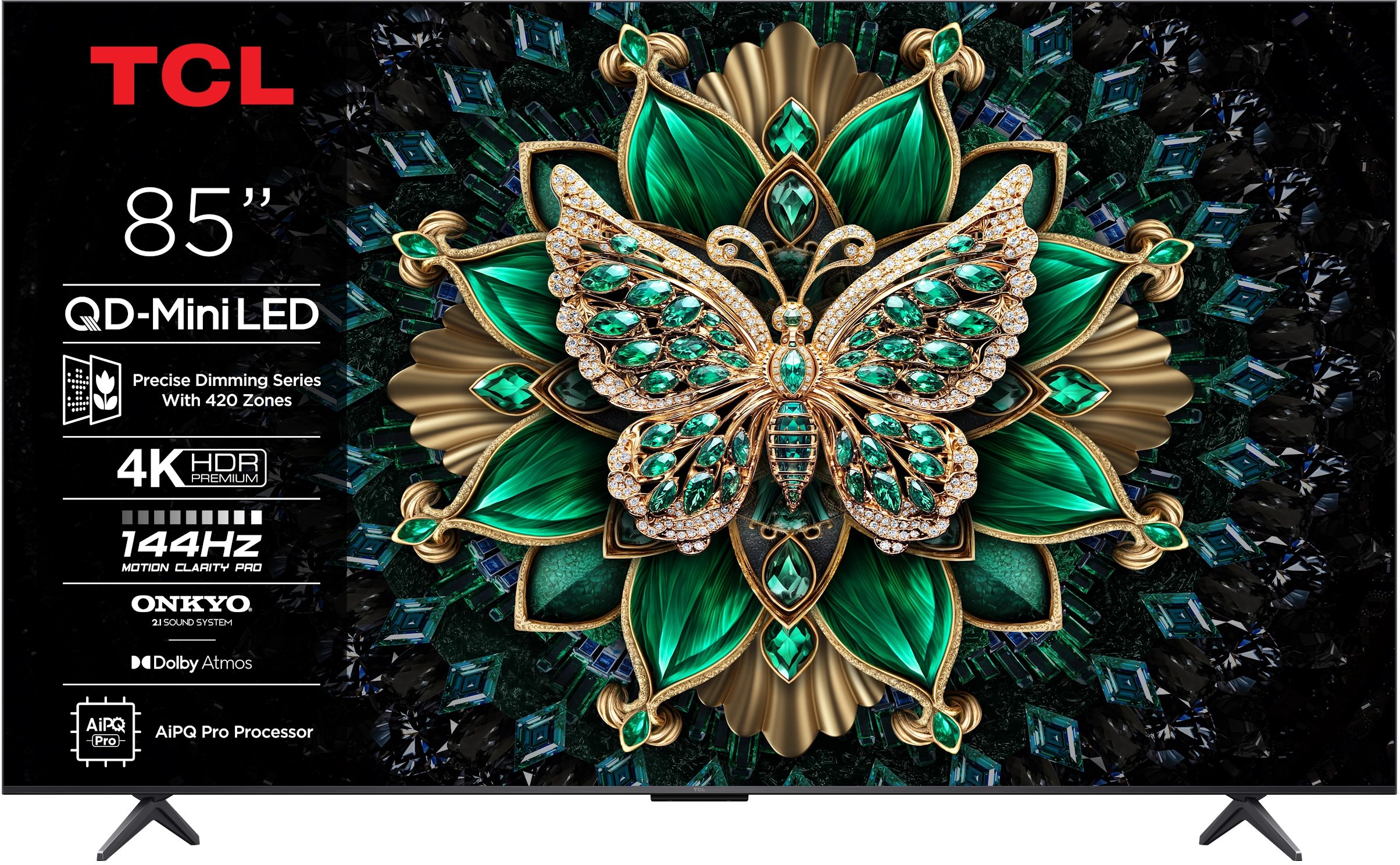 Telewizor TCL 85C6K QLED 85'' 4K Ultra HD Google TV