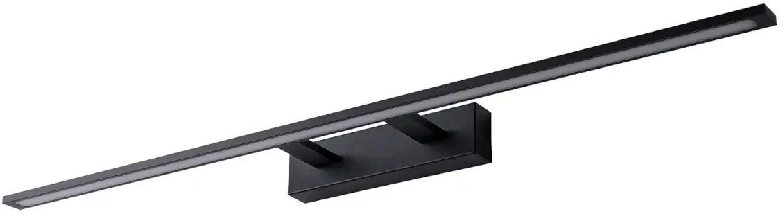 Ledowa lampa ścienna Elgidia WL0122-L-BK Yaskr 35W 3500K IP44 listwa czarna