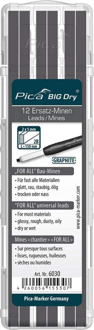 Pica-Marker Pica BIG DRY Refills FOR ALL graphite - SB