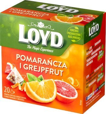 LOYD Herbatka LOYD Pomarańcza i Grejpfrut