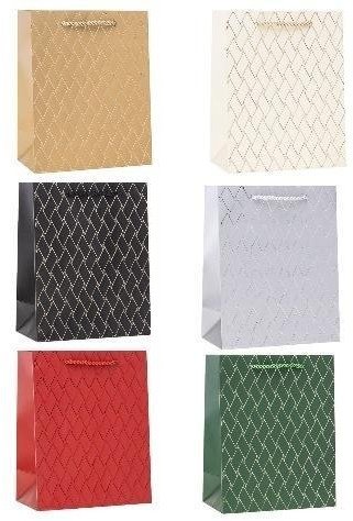 Rozette Torebka ozdobna 31x40x12cm hot-stamp mix ROZETTE