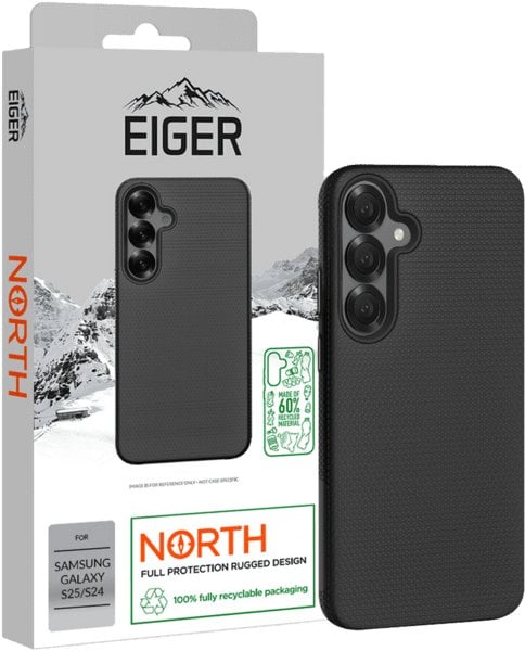 Eiger North Case Galaxy S25/S24 schwarz