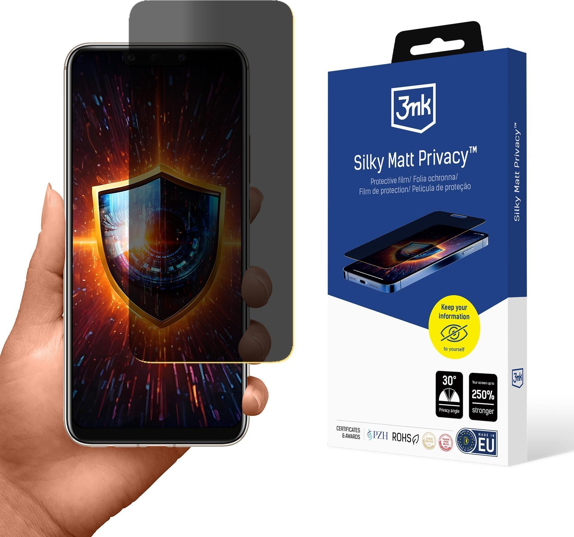 3mk Silky Matt Privacy pro Huawei Mate 20 Lite