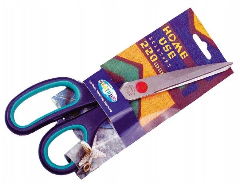 Centrum NOŻYCZKI CENTRUM 22CM GUMOWANY UCHWYT DOMOWE