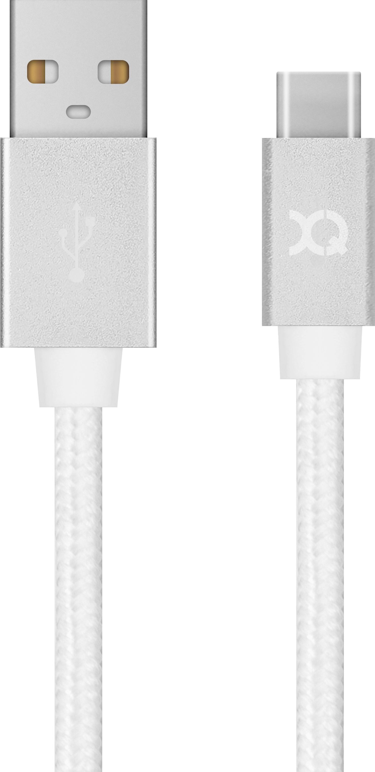 Kabel USB Xqisit USB-A - USB-C 1.8 m Biały (112199)