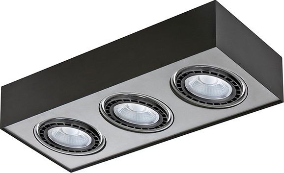 Lampa sufitowa Azzardo Plafon Paulo 3 GM4301-230V BK/ALU