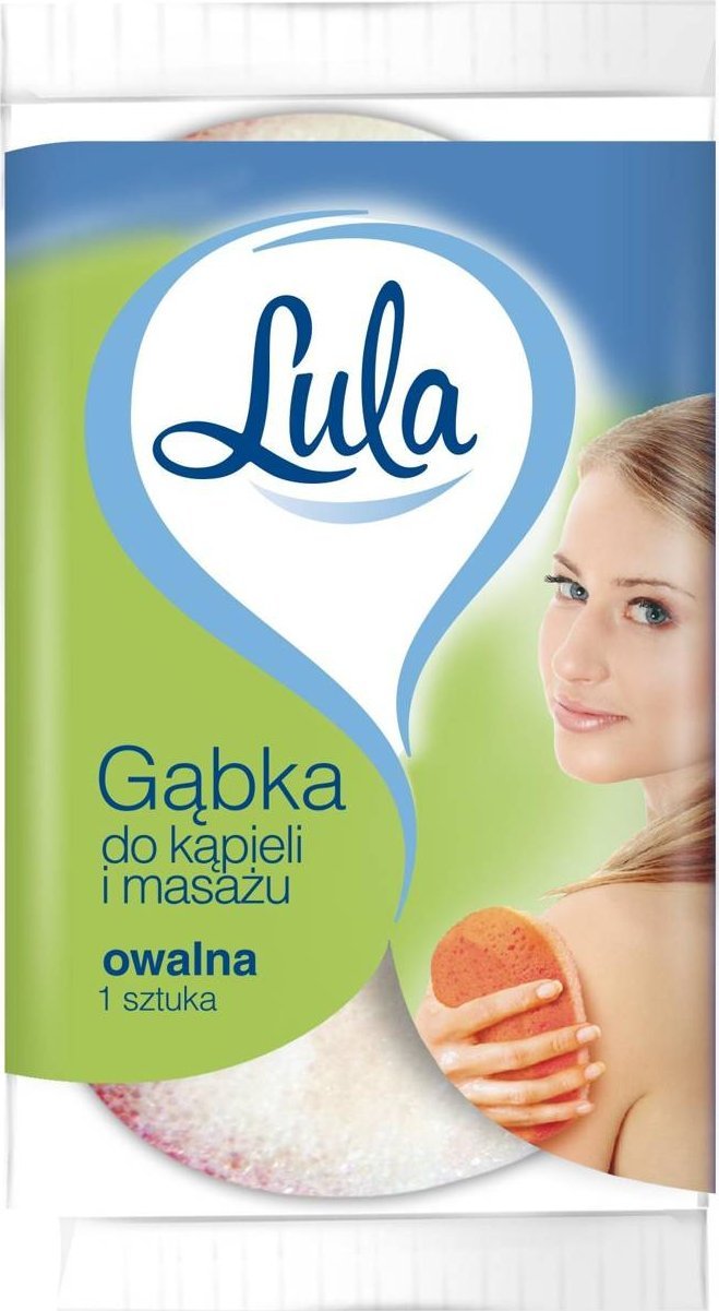 Lula LULA GĄBKA DO KĄPIELI I MASAŻU OWALNA