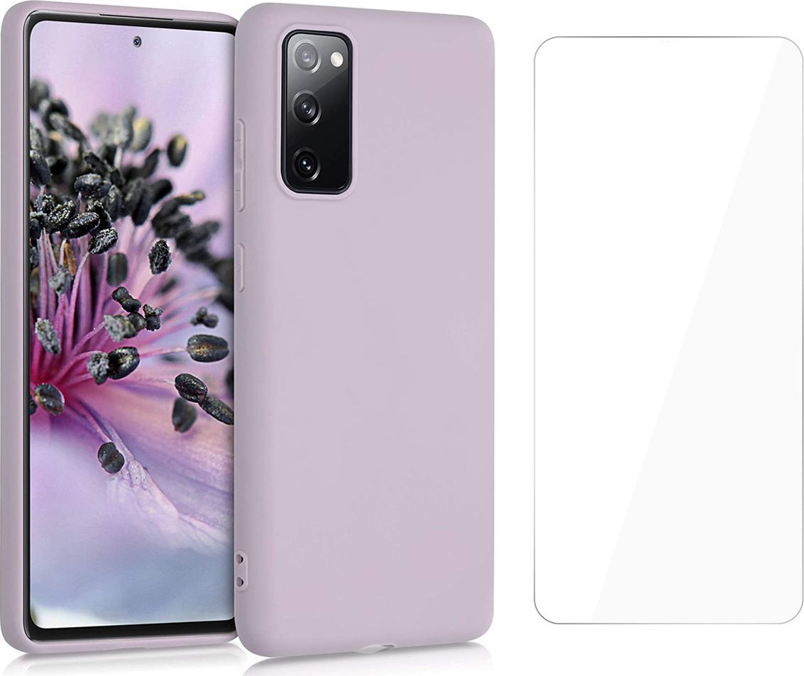 Braders Etui Icon do Galaxy S20 FE Violet + Szkło Ochronne