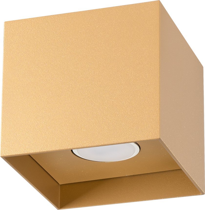Lampa sufitowa Sollux Lighting SOLLUX Plafon HATI złoty 1 x GU10 SL.1279