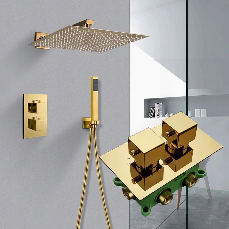 Zestaw prysznicowy PDS Excelent złoty