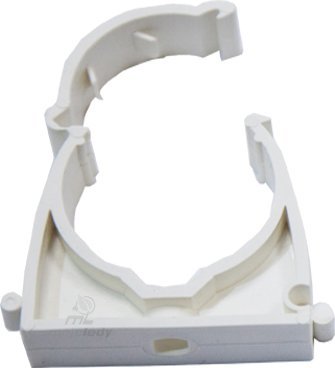 Marmat Uchwyt zamykany do rur gładkich UZ 28 biały 10szt