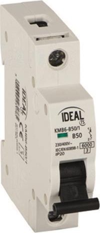 Kanlux Wyłącznik nadprądowy KMB6 1P B50 Kanlux Ideal