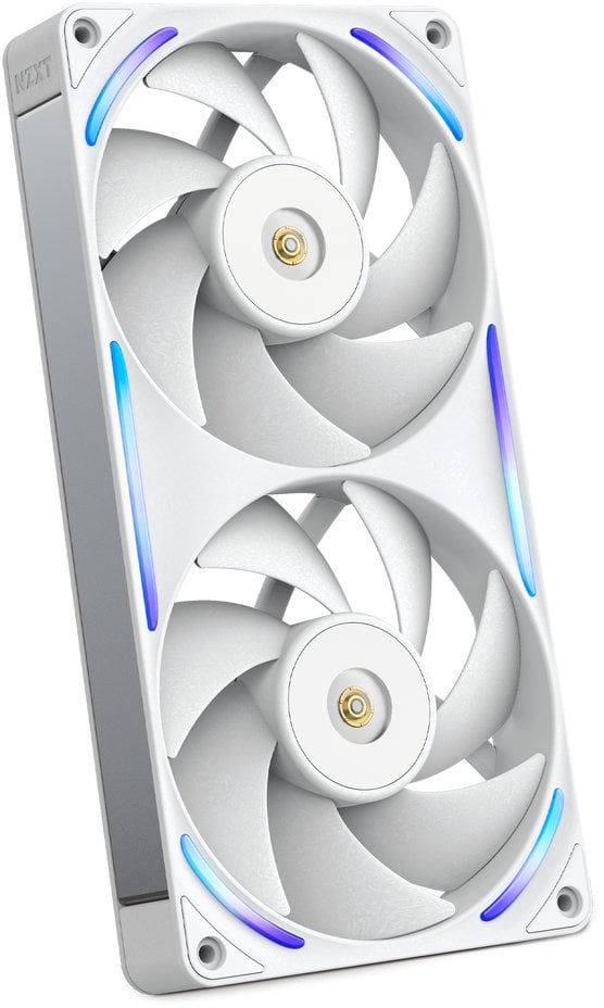 NZXT F240X Obudowa komputera Wentylator 12 cm Biały 1 szt.