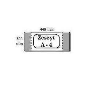 IKS Okładka na zeszyt A4 p50 IKS - IKS ZESZYT A4