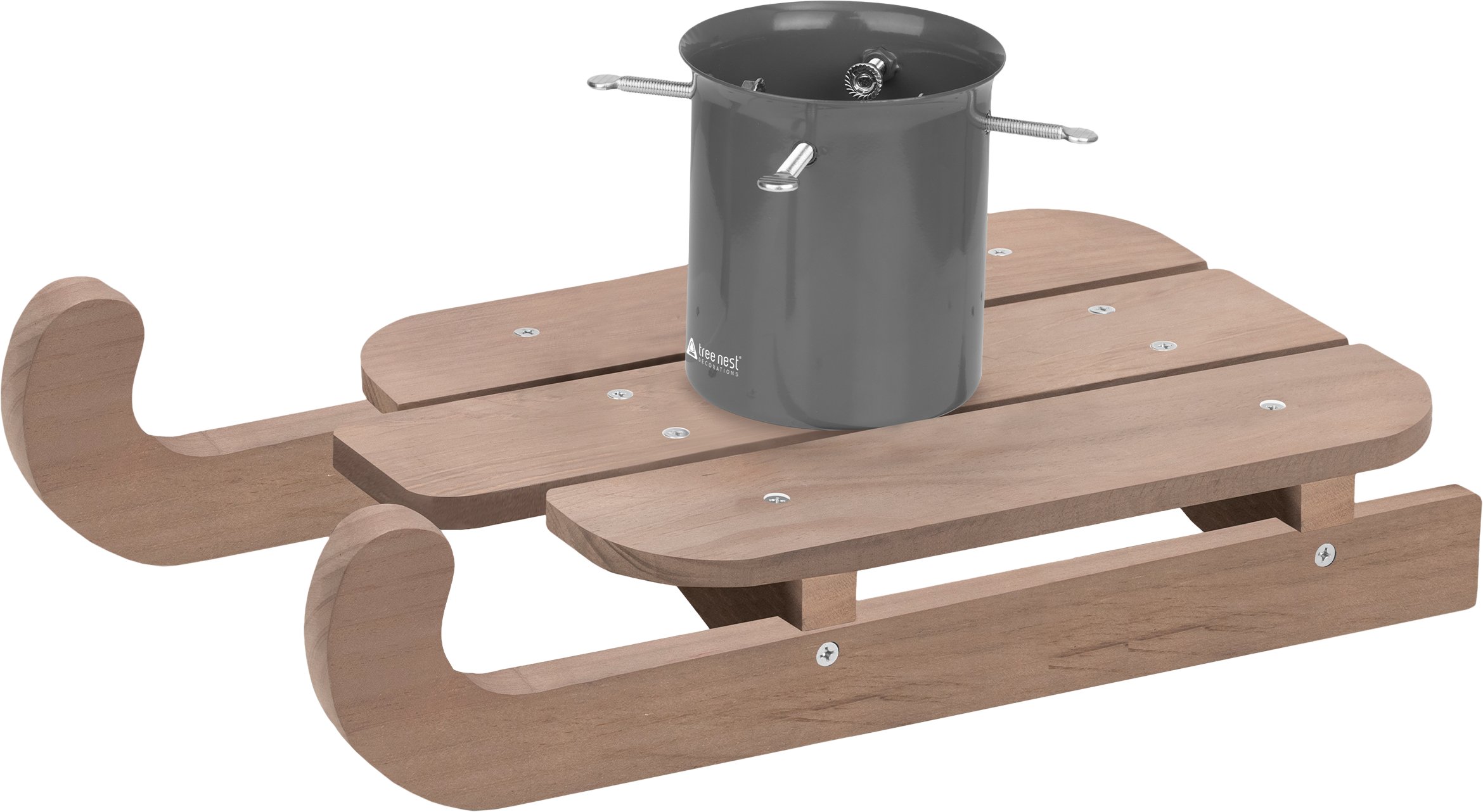 STOJAK NA CHOINKĘ - SANKI Z POJEMNIKIEM NA WODĘ 1,3 L