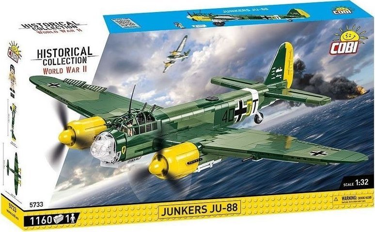 Cobi Klocki Junkers JU-88 1160 elementów