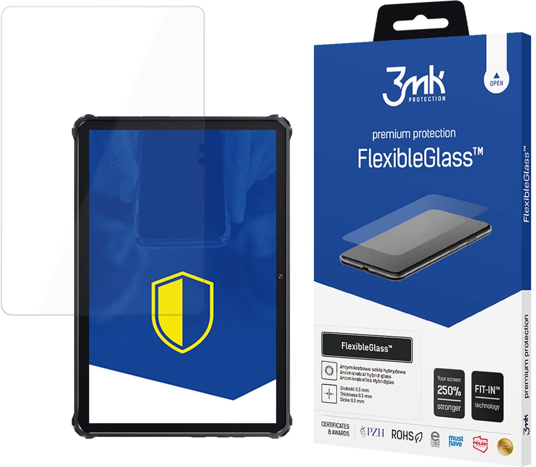 OUKITEL RT7 5G - UP TO 13 3MK FLEXIBLEGLASS