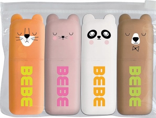 Interdruk Zakreślacze mini 4 kolory BB Friends